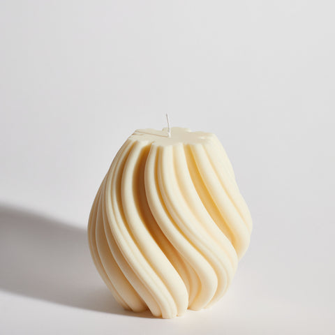 Swirl Decorative Candle Swirl Decorative Candle