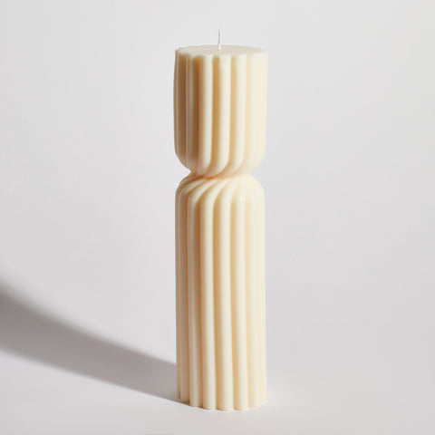 Twisted Hourglass Decorative Candle Twisted Hourglass Decorative Candle