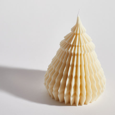 GEOMETRIC CHRISTMAS TREE  - DECORATIVE CANDLE GEOMETRIC CHRISTMAS TREE  - DECORATIVE CANDLE