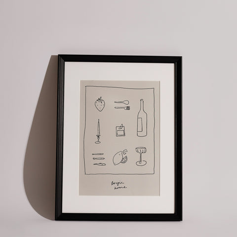 'Essentials' Wall Art Print 'Essentials' Wall Art Print