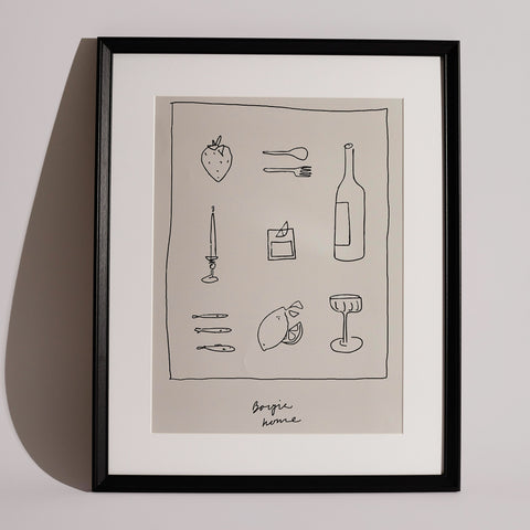 'Essentials' Wall Art Print 'Essentials' Wall Art Print