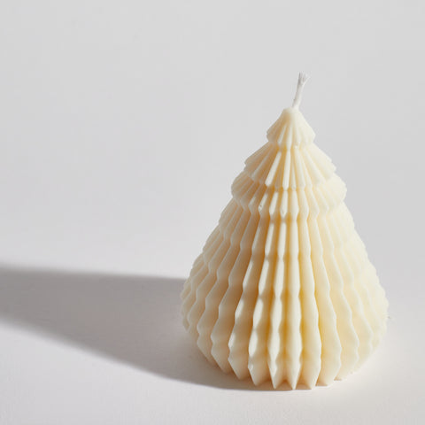 GEOMETRIC CHRISTMAS TREE  - DECORATIVE CANDLE