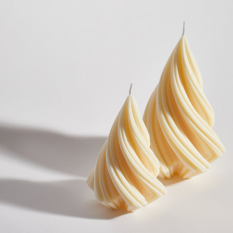 SWIRL CHRISTMAS - DECORATIVE CANDLE