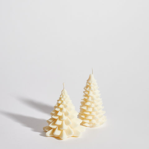 BOHO CHRISTMAS TREE SET - DECORATIVE CANDLE