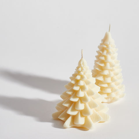 BOHO CHRISTMAS TREE SET - DECORATIVE CANDLE