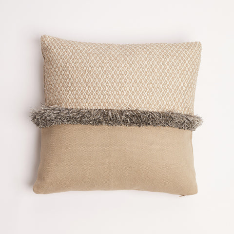 ‘QUITO’ FRINGED CUSHION COVER