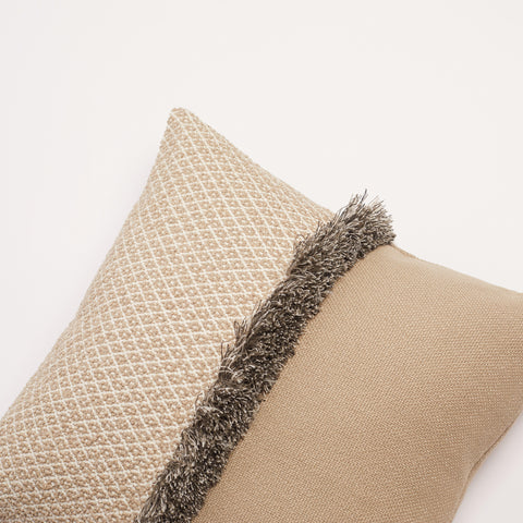 ‘QUITO’ FRINGED CUSHION COVER