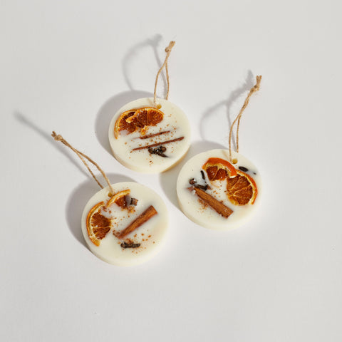 CIRCLE SCENTED TREE DECORATIONS